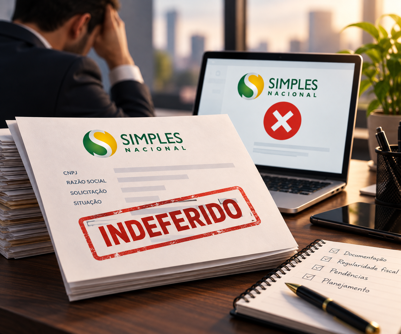 277 mil empresas tiveram a opção pelo Simples indeferida